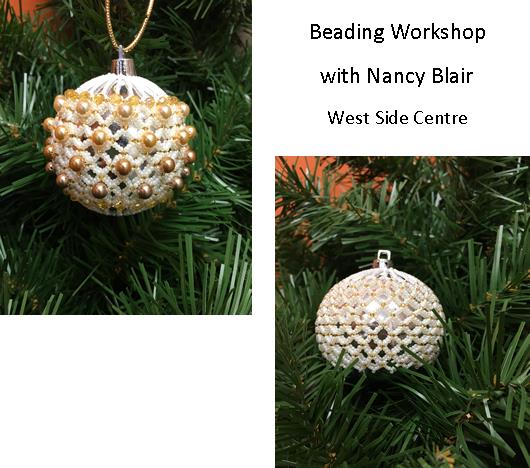 Beading Workshop - Holiday Ornament - West Side Centre